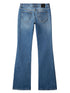 cotton flared jeans